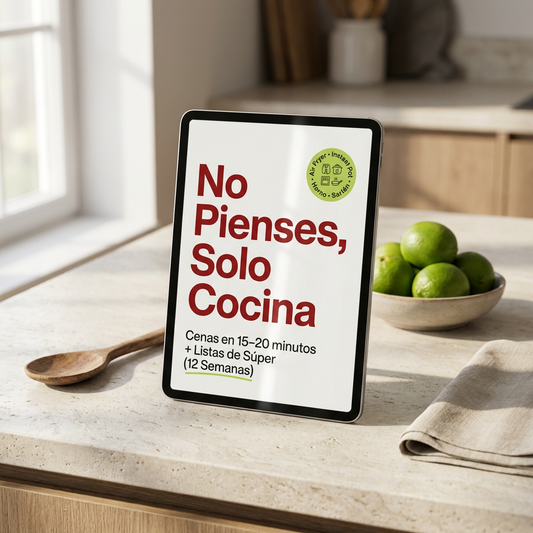 No Pienses, Solo Cocina  Calendario de Comidas (52 Semanas)